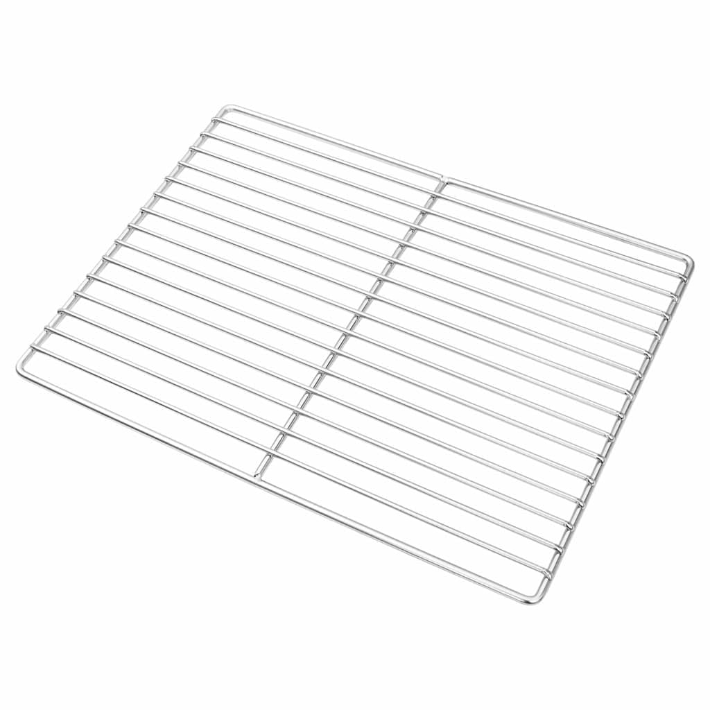 Grill Grate 40 x 30 cm Stainless Steel Silver