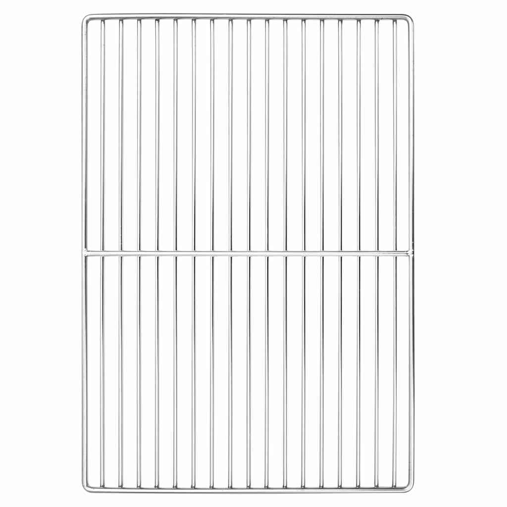 Grill Grate 47 x 32.5 cm Stainless Steel Silver