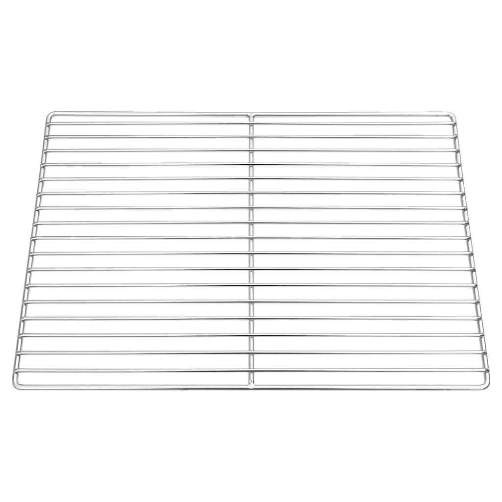 Grill Grate 47 x 32.5 cm Stainless Steel Silver