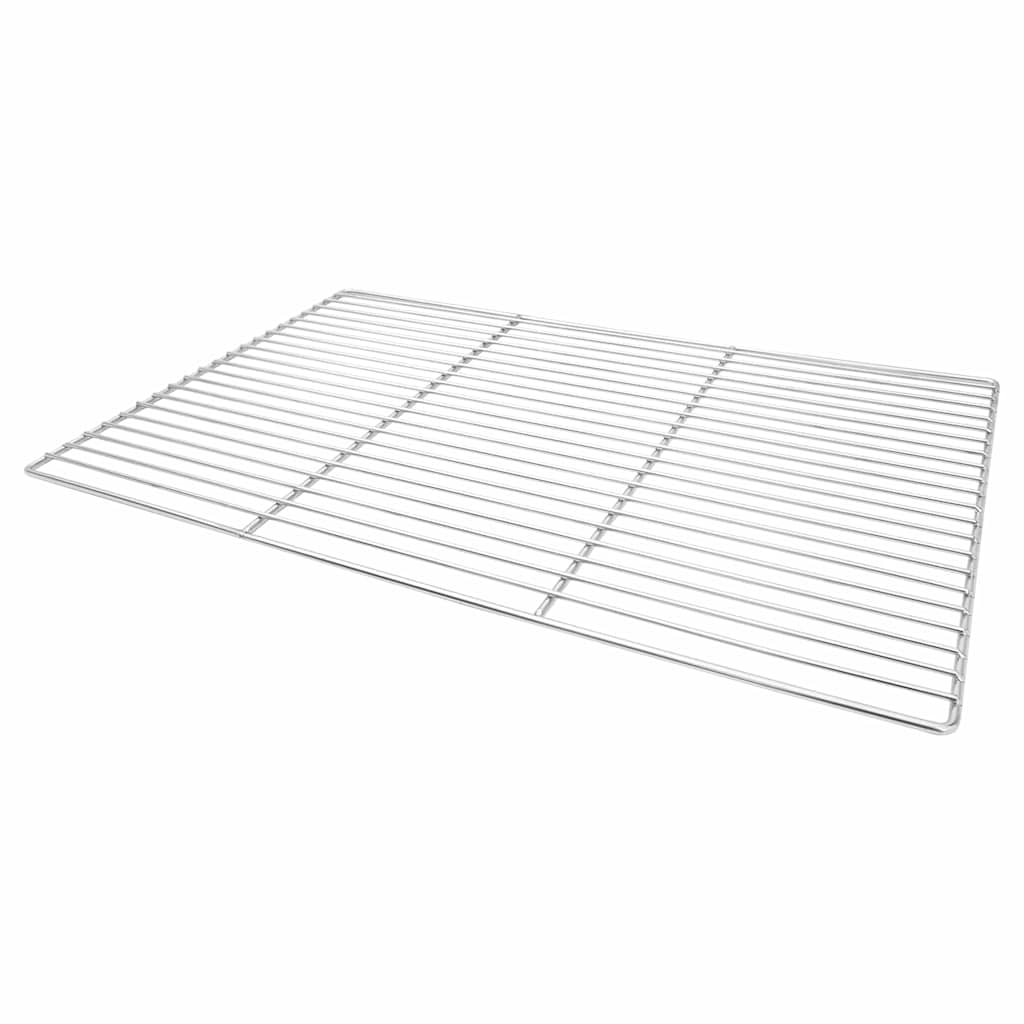 Grill Grate Silver 67 x 40 cm Stainless Steel