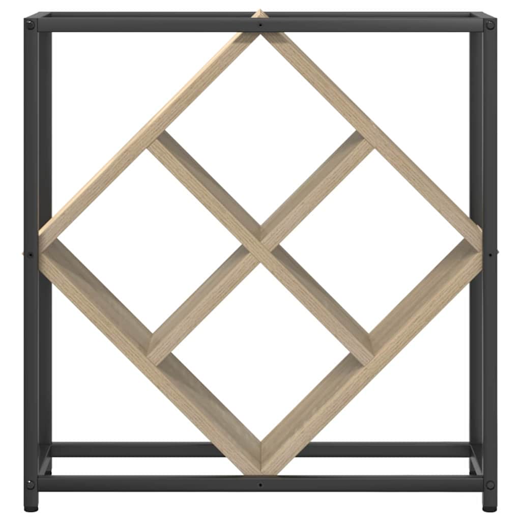 Wine Rack Sonoma Oak 51 x 18 x 52.5 cm Engineered Wood