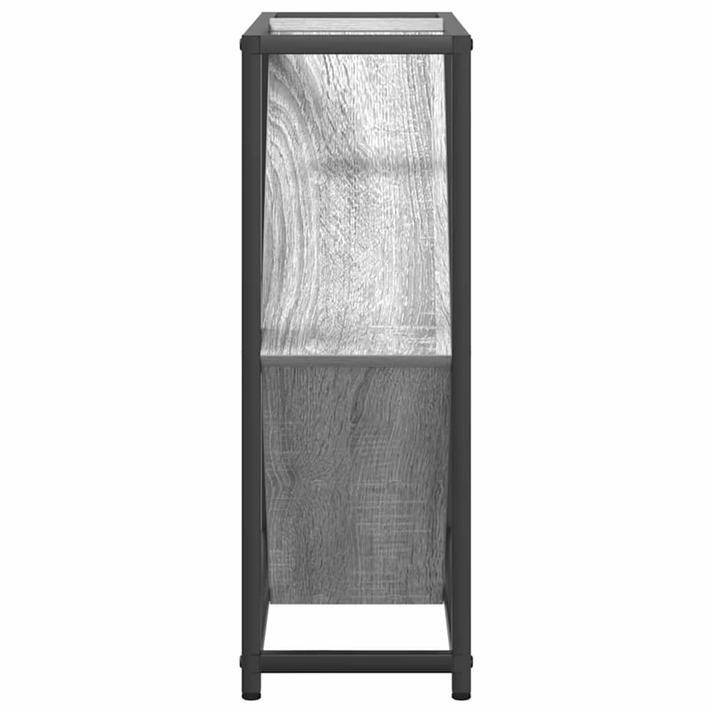 Wine Rack Grey Sonoma 51 x 18 x 52.5 cm Engineered Wood