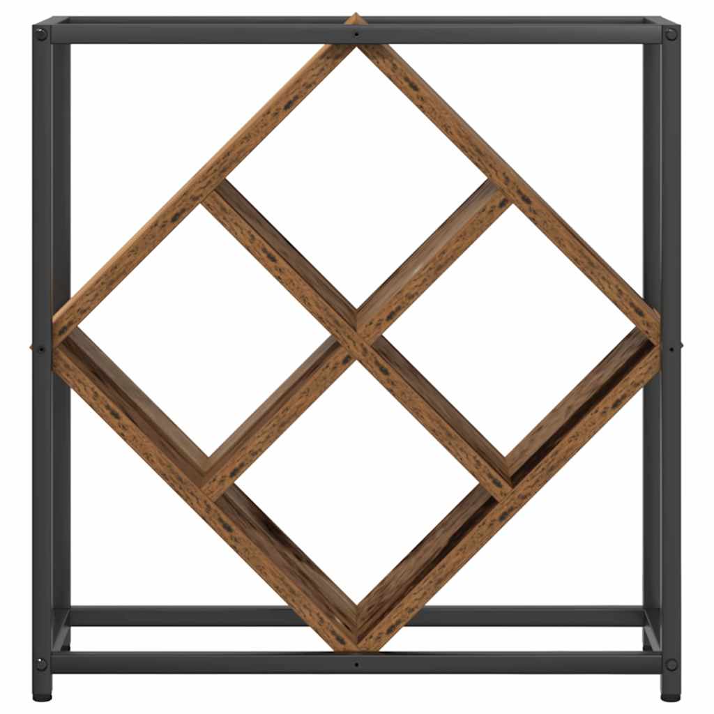 Wine Rack Old Wood 51 x 18 x 52.5 cm Engineered Wood