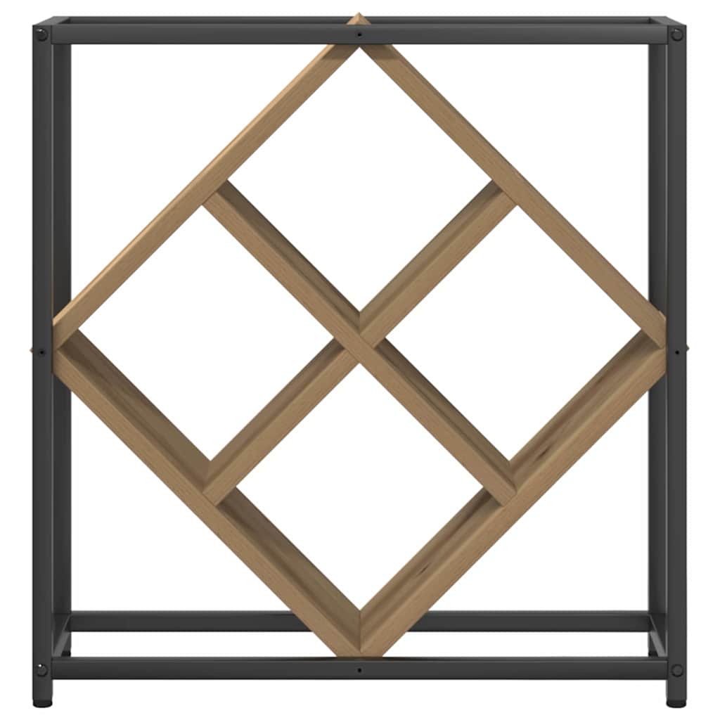 Wine Rack 16 bottles Engineered Wood Artisan Oak