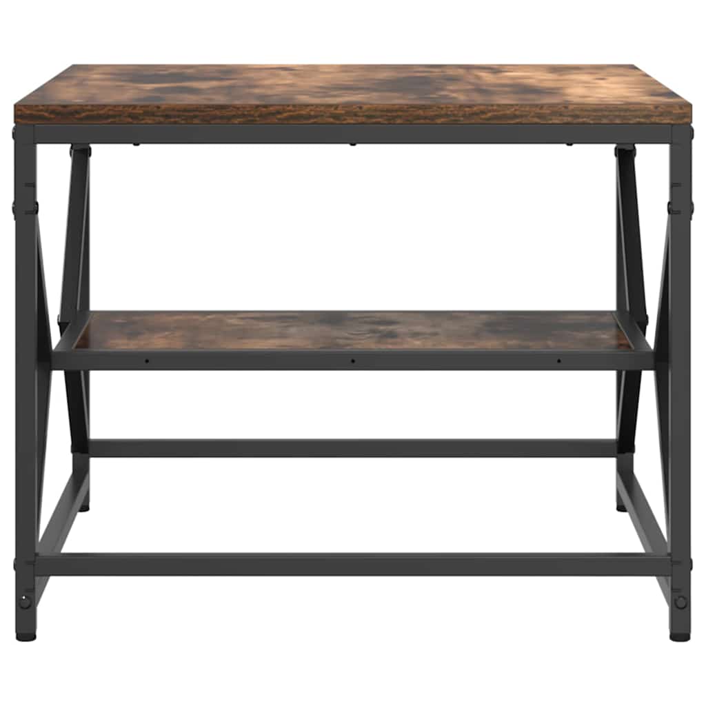 Coffee Table Smoked Oak 51 x 50 x 40 cm