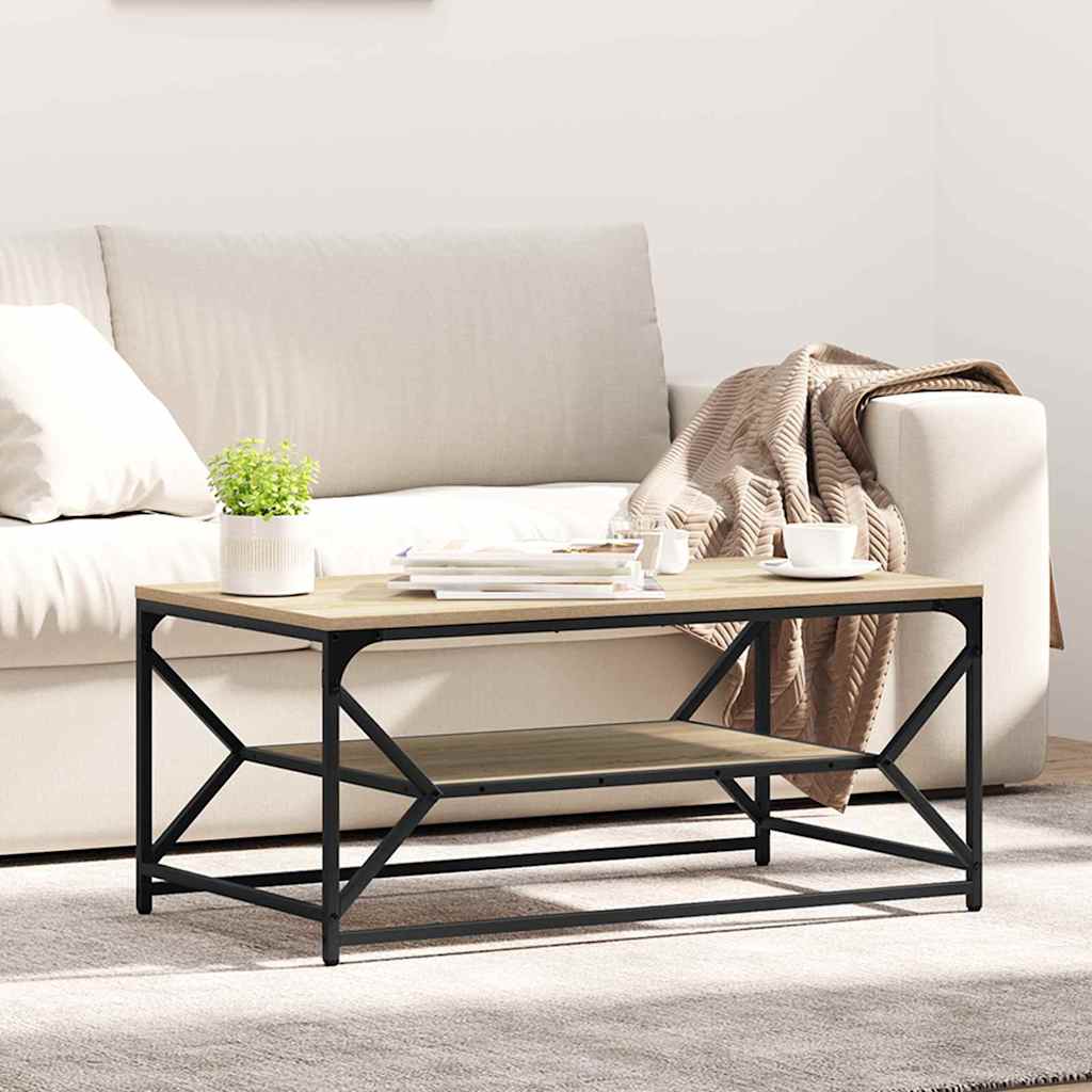 Coffee Table Sonoma Oak 90 x 50 x 40 cm