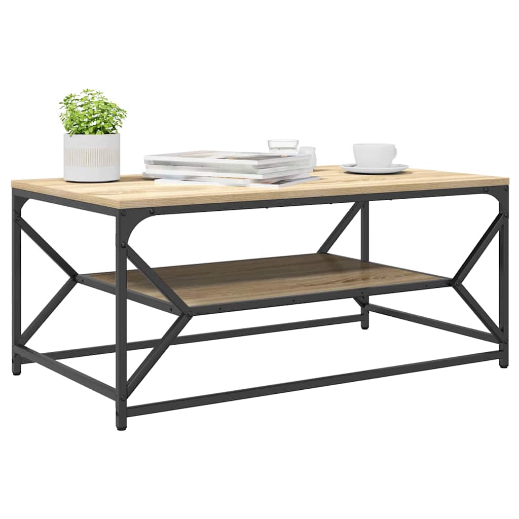 Coffee Table Sonoma Oak 90 x 50 x 40 cm