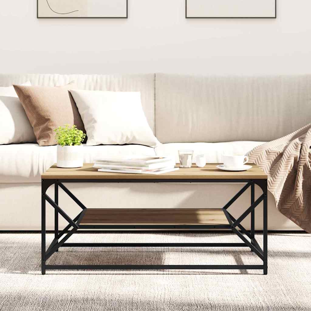 Coffee Table Artisan Oak 90 x 50 x 40 cm