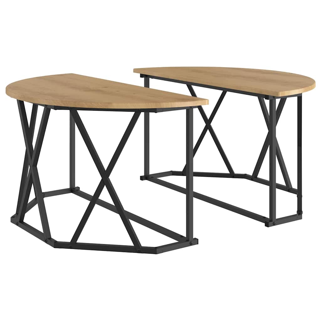 Coffee Table Artisan Oak 80 x 80 x 42 cm