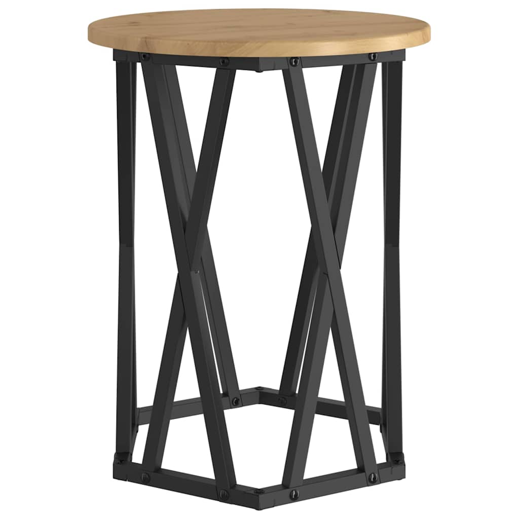 Coffee Table 2 pcs Artisan Oak Engineered Wood and Steel