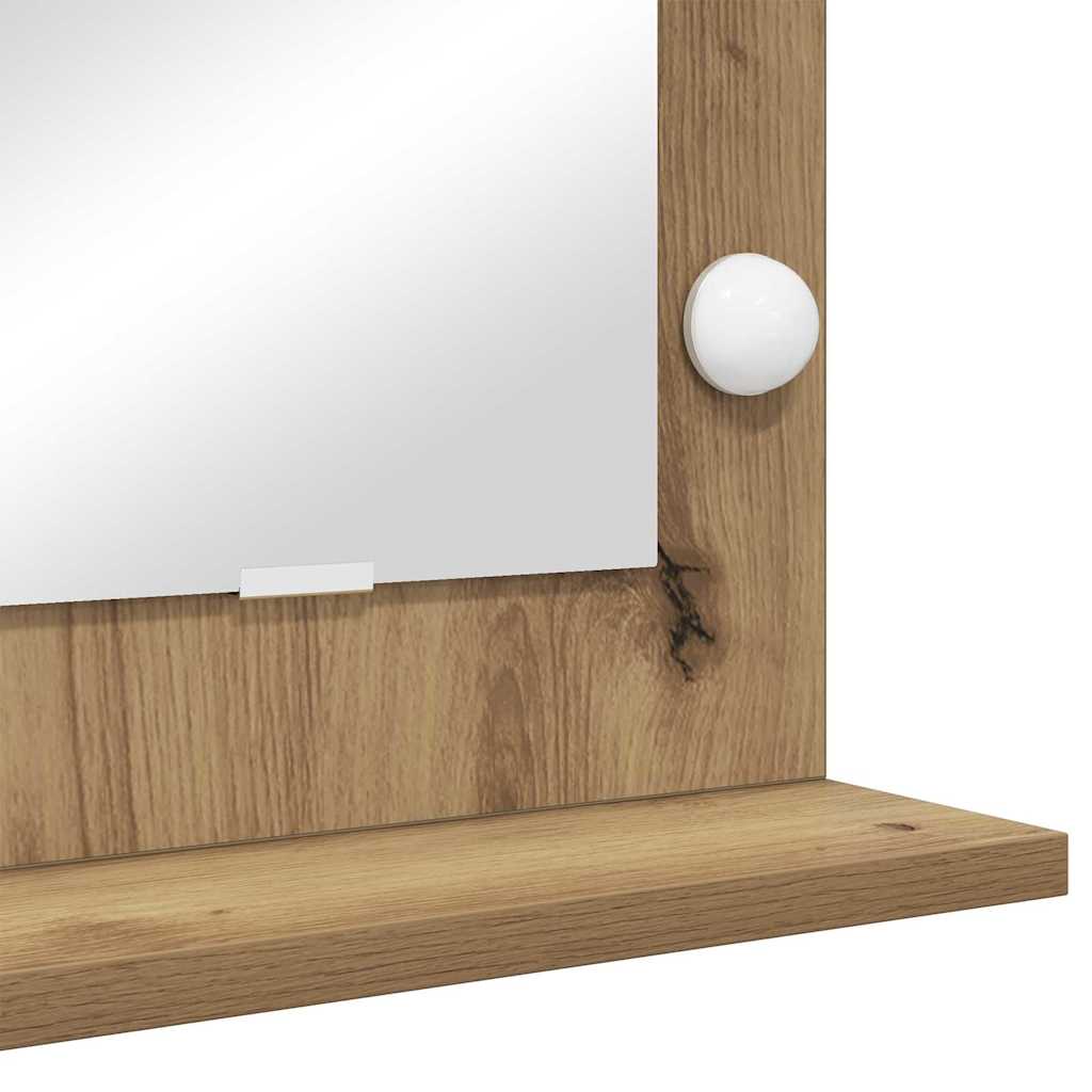 Vanity Mirror Artisan Oak 100 x 55 x 18 cm Rectangular