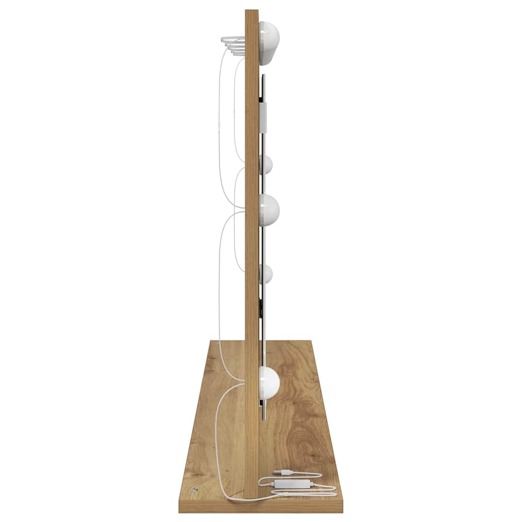 Vanity Mirror Artisan Oak 100 x 55 x 18 cm Rectangular