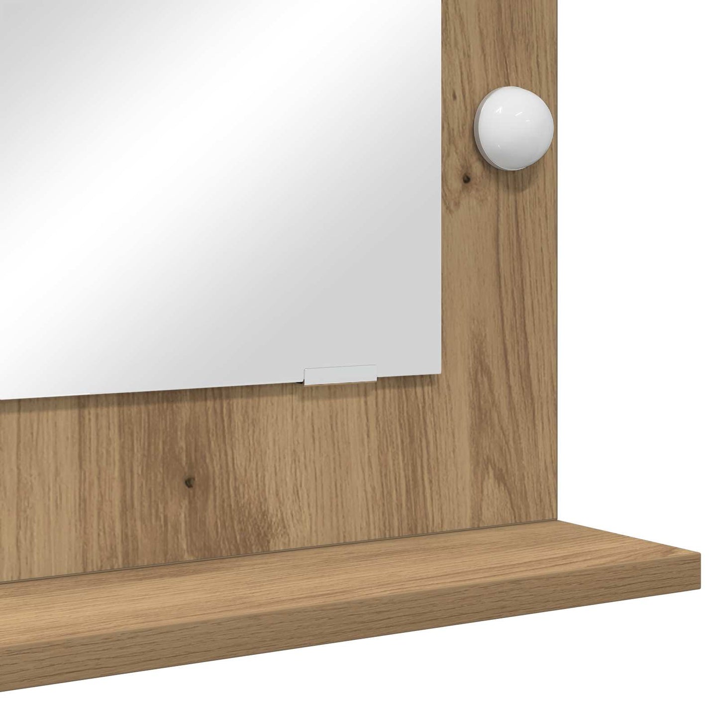 Vanity Mirror Artisan Oak 70 x 50 x 18 cm Rectangular