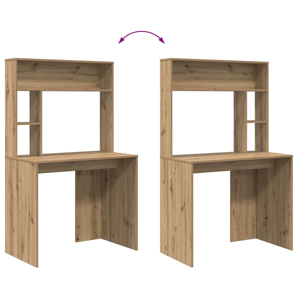 Desk Artisan Oak Engineered Wood 91 x 50 x 149 cm