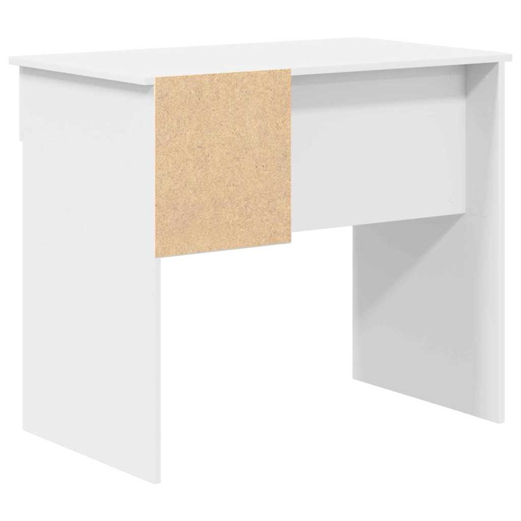 Desk White 90 x 49 x 75 cm Engineered Wood