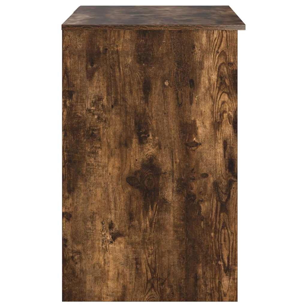 Desk Smoked Oak 90 x 49 x 75 cm Engineered Wood
