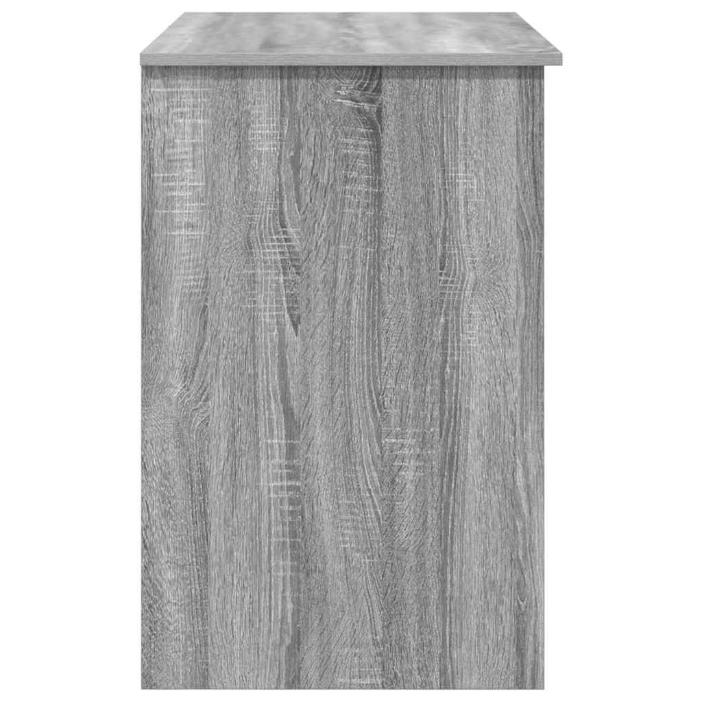 Desk Grey Sonoma 90 x 49 x 75 cm Engineered Wood
