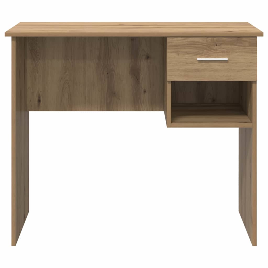 Desk Artisan Oak 90 x 49 x 75 cm Engineered Wood