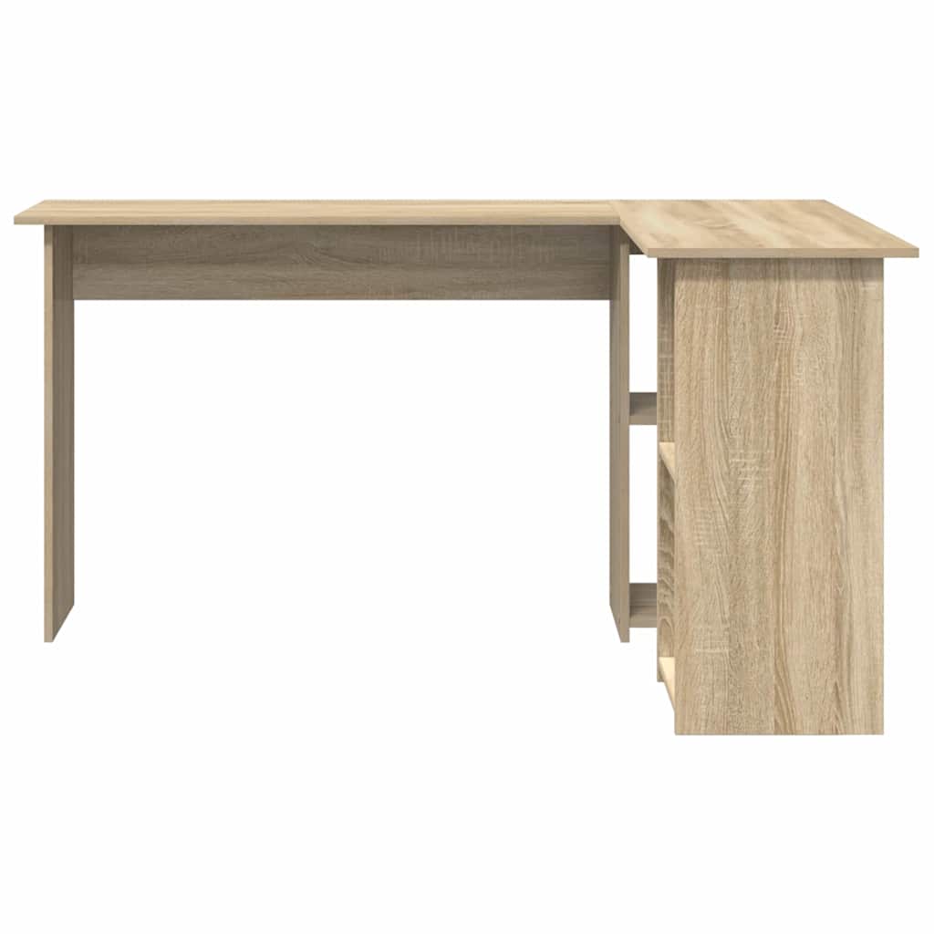Desk Sonoma Oak Engineered Wood 142 x 102 x 73 cm