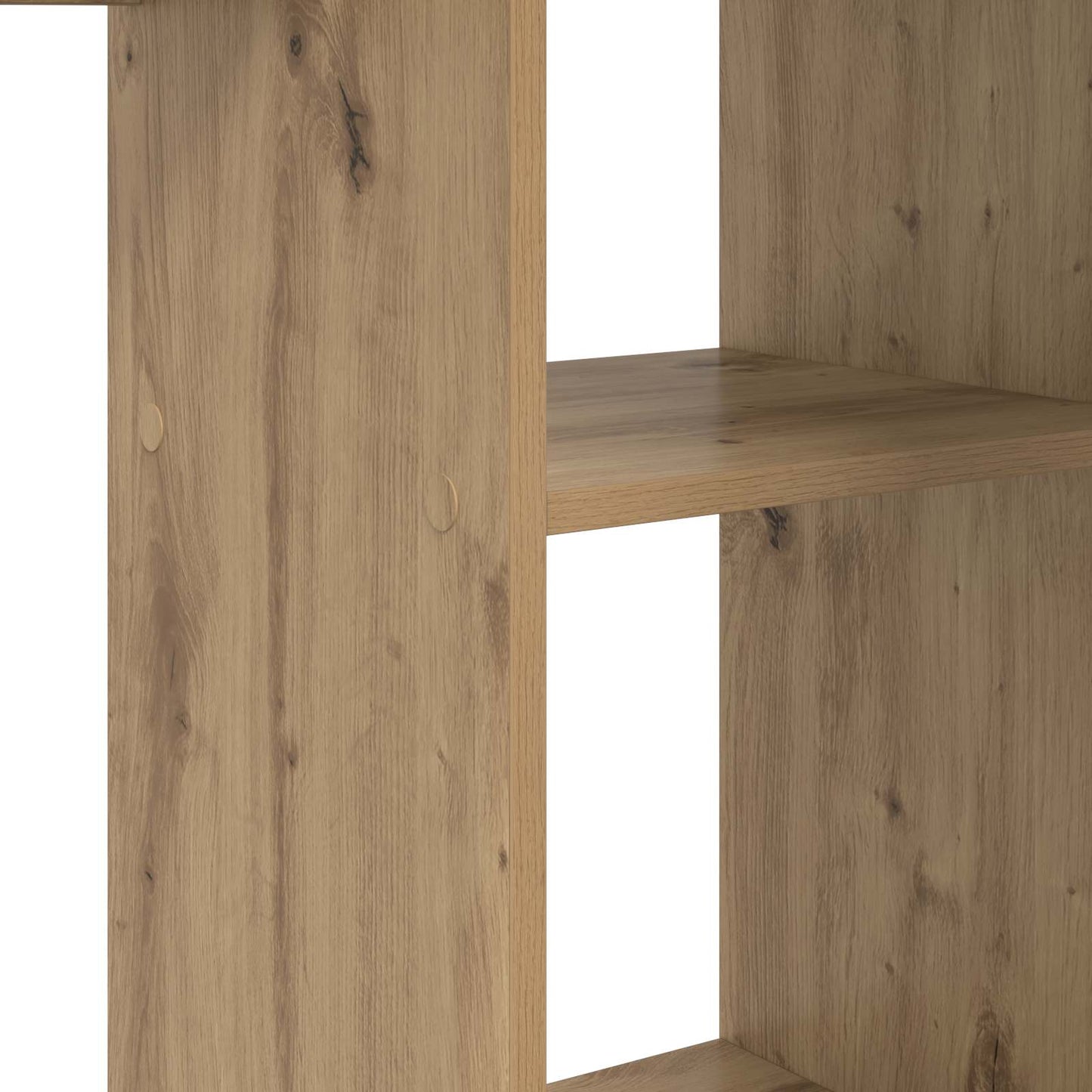 Desk Artisan Oak 142 x 102 x 73 cm Engineered Wood