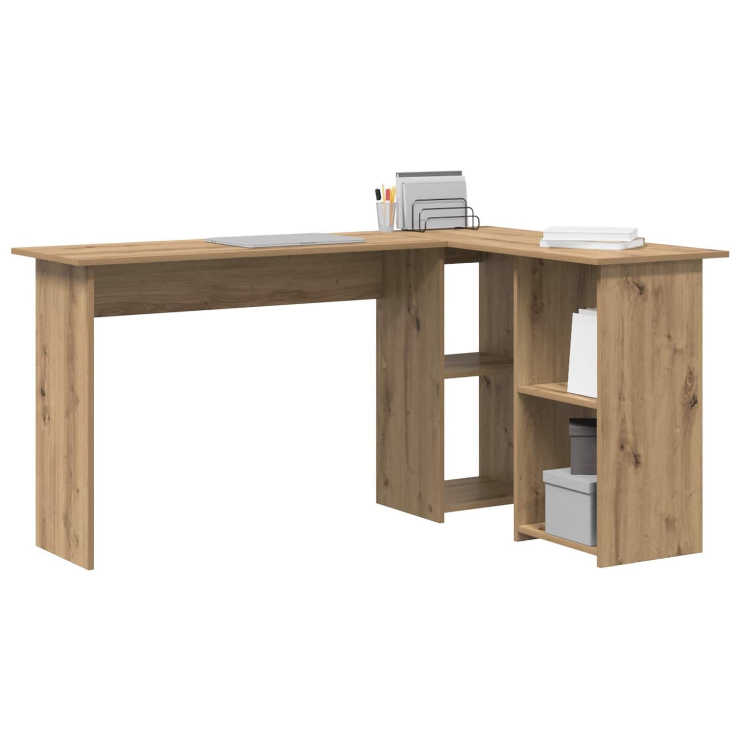 Desk Artisan Oak 142 x 102 x 73 cm Engineered Wood