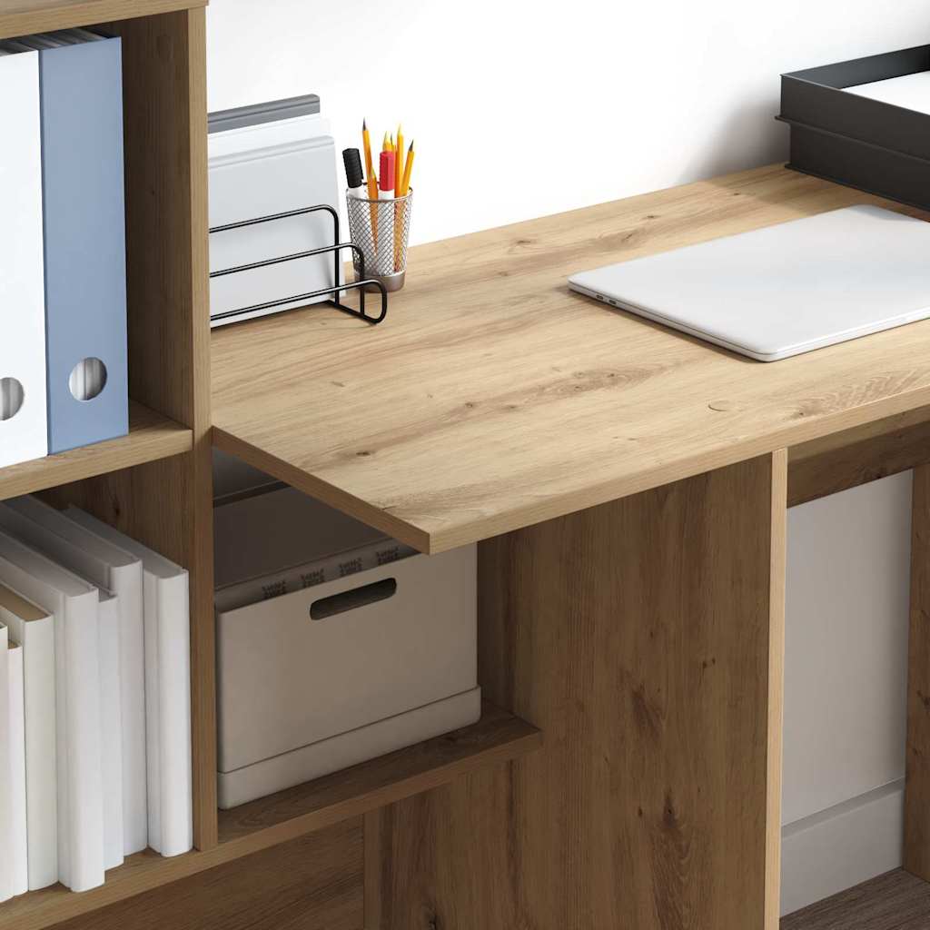 Desk Artisan Oak Engineered Wood 131.5 x 50 x 106.5 cm