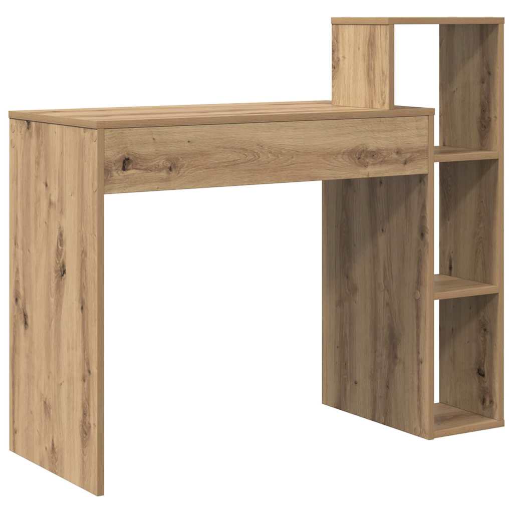 Desk Artisan Oak Engineered Wood 100 x 40 x 90 cm