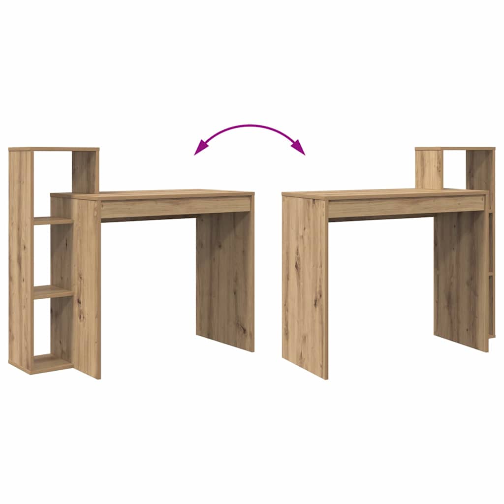 Desk Artisan Oak Engineered Wood 100 x 40 x 90 cm