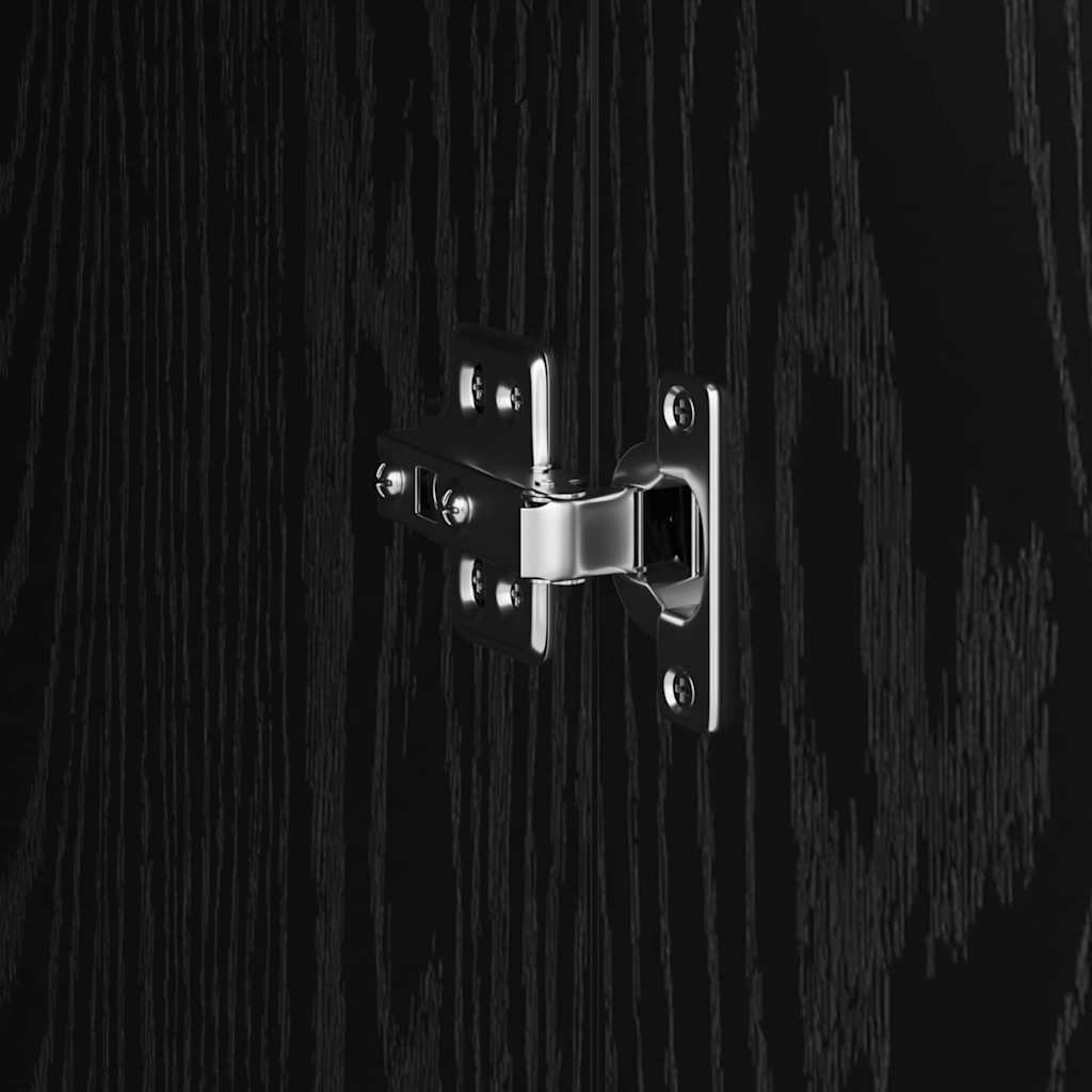 Highboard Black Oak 35 x 39 x 168 cm