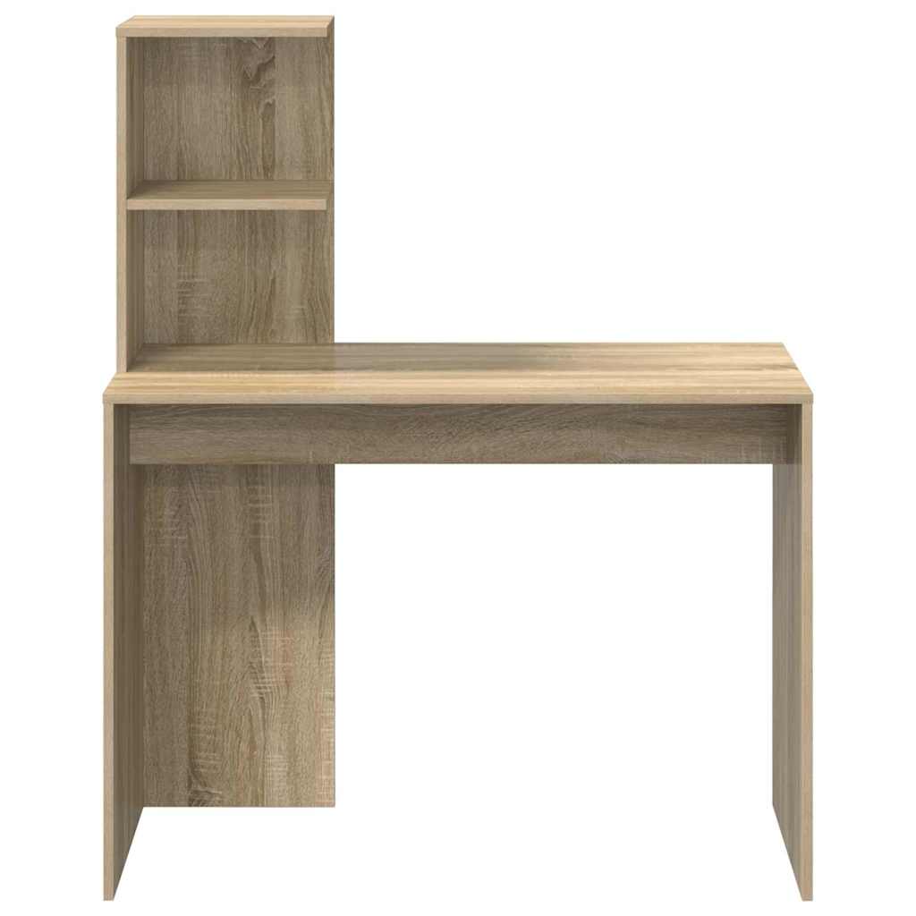 Desk Sonoma Oak Engineered Wood 102 x 50 x 124 cm