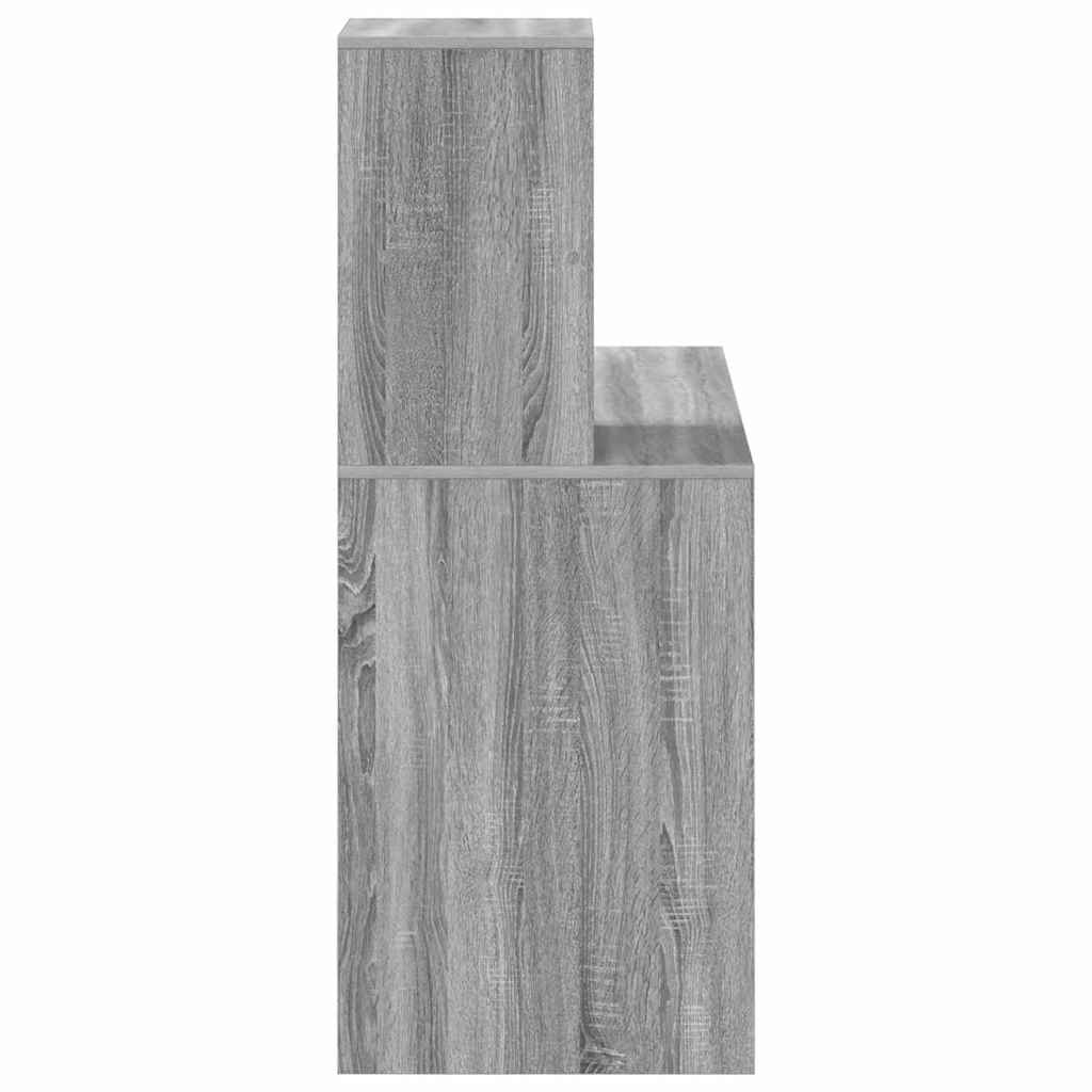 Desk Grey Sonoma Engineered Wood 102 x 50 x 124 cm