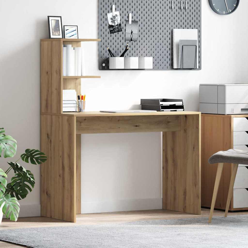 Desk Artisan Oak Engineered Wood 102 x 50 x 124 cm
