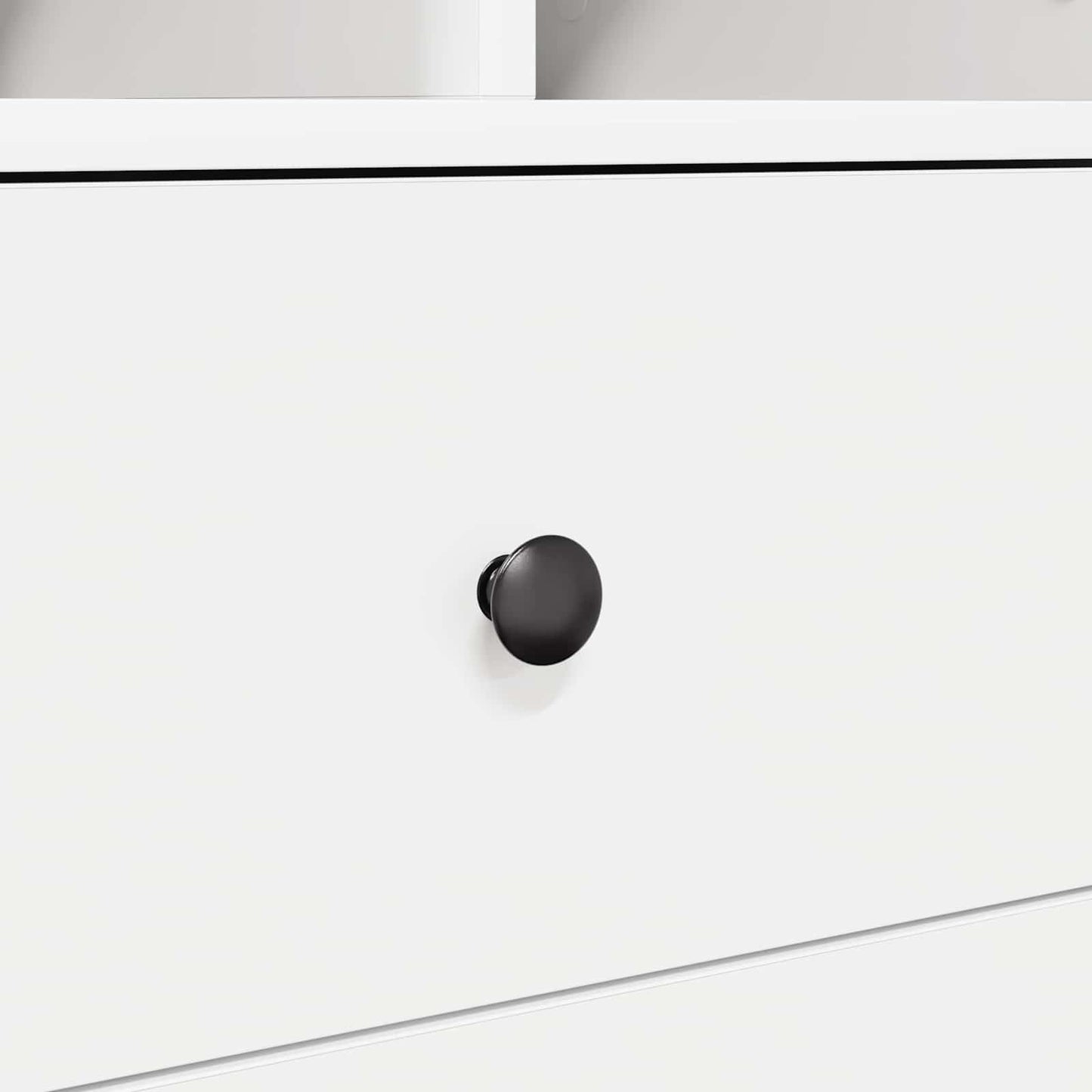 Highboard with Drawer White 45.5 x 34 x 127 cm