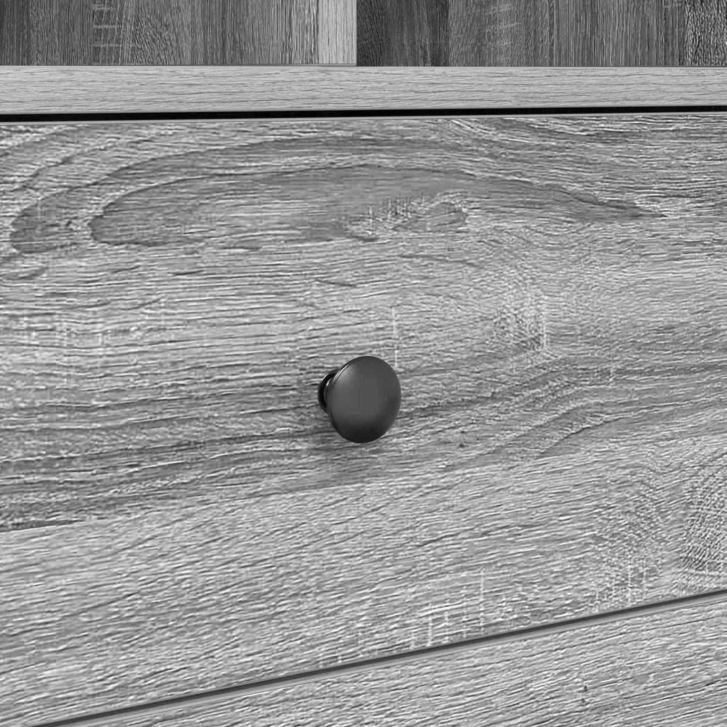 Highboard with Drawer Grey Sonoma 45.5 x 34 x 127 cm