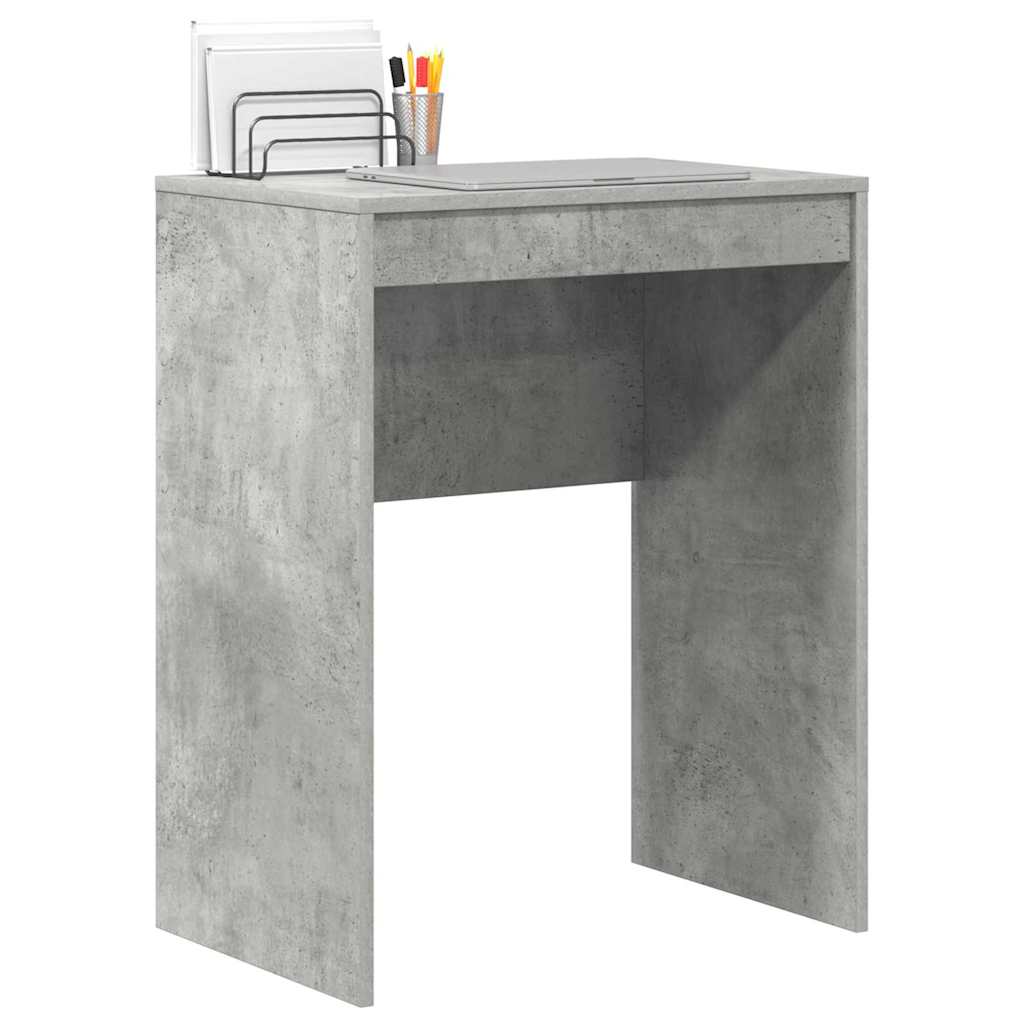 vidaXL Desk Concrete grey 60 x 40 x 76 cm Engineered wood