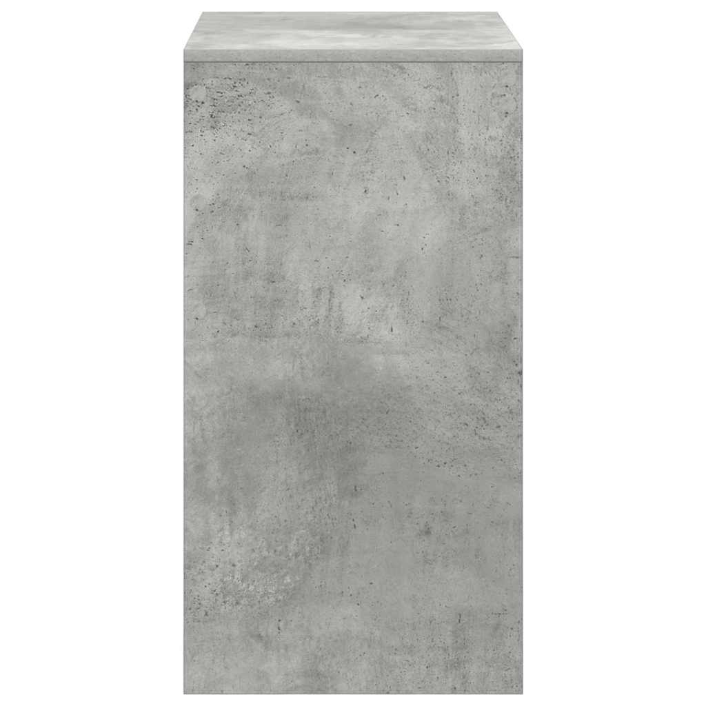 vidaXL Desk Concrete grey 60 x 40 x 76 cm Engineered wood
