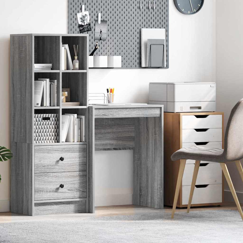 Desk Grey Sonoma 60 x 40 x 76 cm