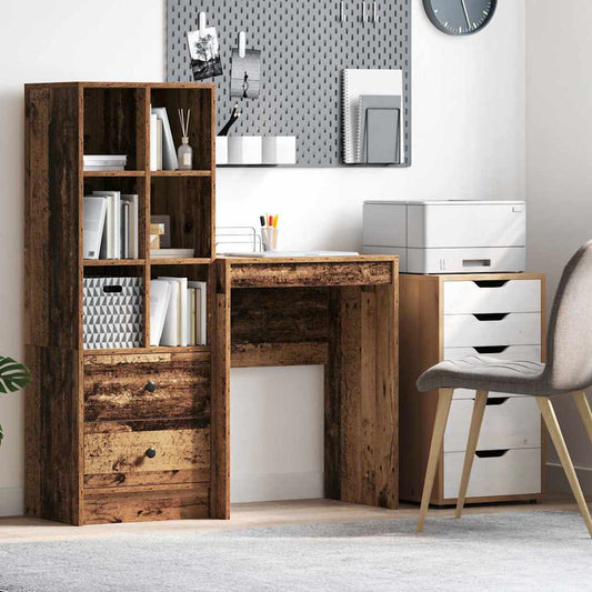 Desk Old Wood 60 x 40 x 76 cm