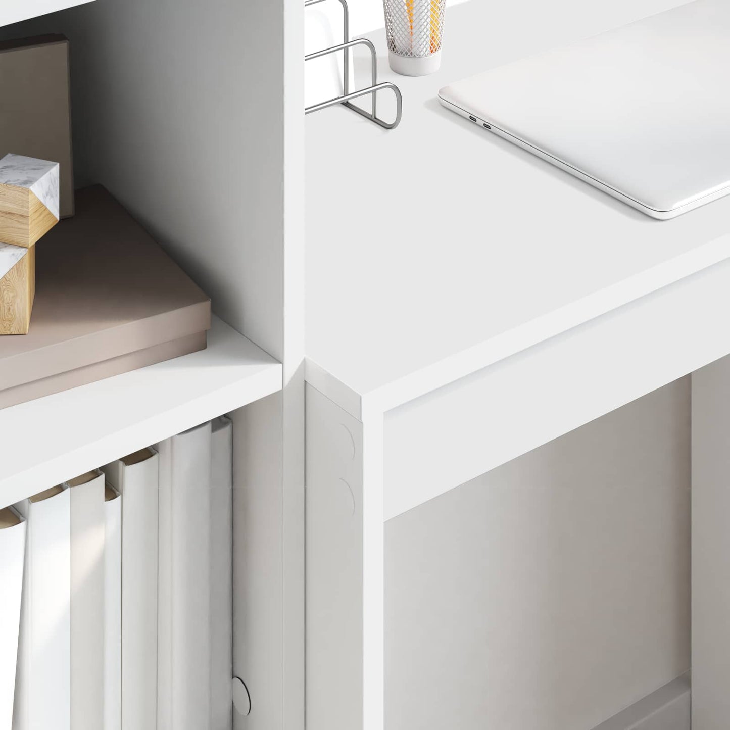 Desk White 70 x 40 x 76 cm