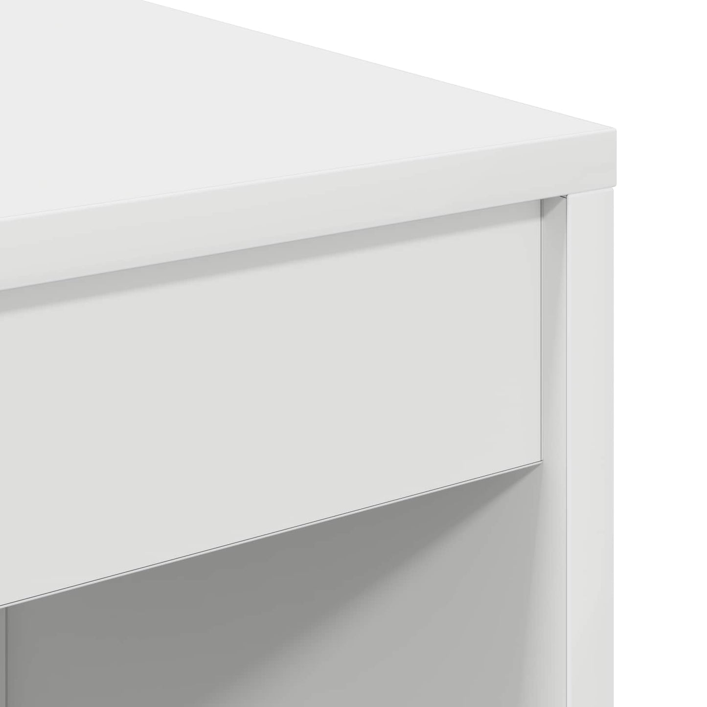 Desk White 80 x 40 x 76 cm