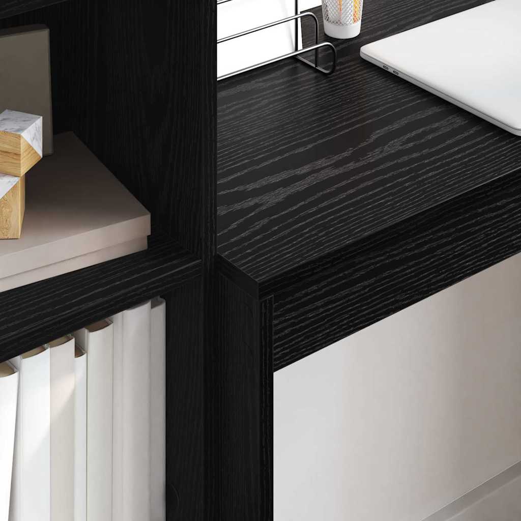 Desk Black Oak 80 x 40 x 76 cm