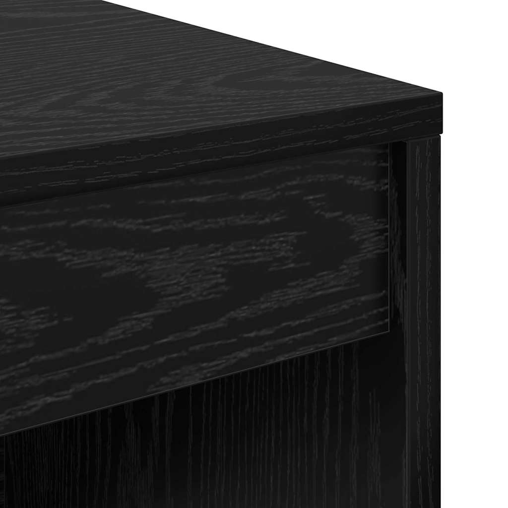 Desk Black Oak 90 x 40 x 76 cm
