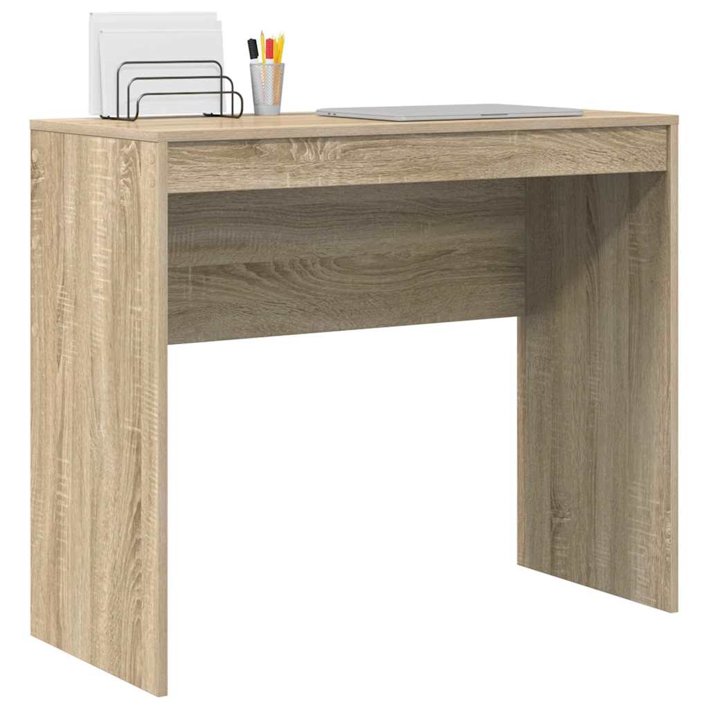 vidaXL Desk Sonoma oak 90 x 40 x 76 cm Engineered wood