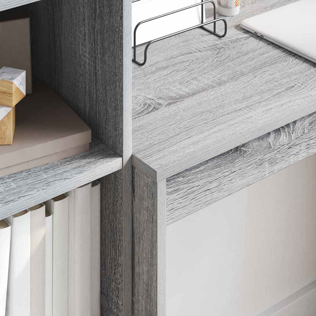 Desk Grey Sonoma 90 x 40 x 76 cm