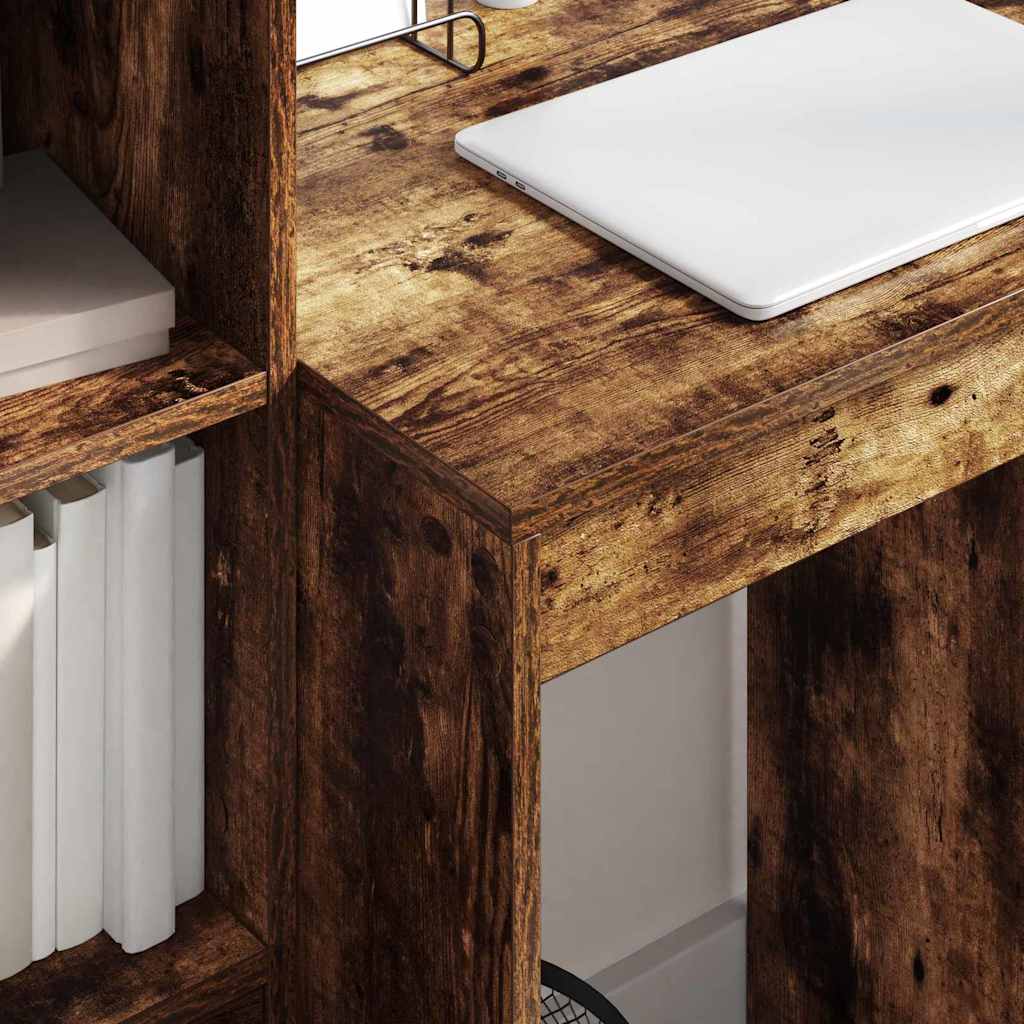 Desk Smoked Oak 60 x 50 x 76 cm