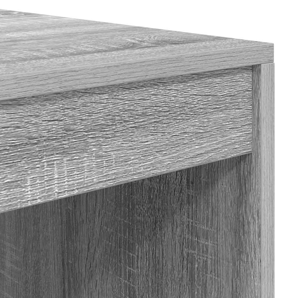 Desk Grey Sonoma 80 x 50 x 76 cm