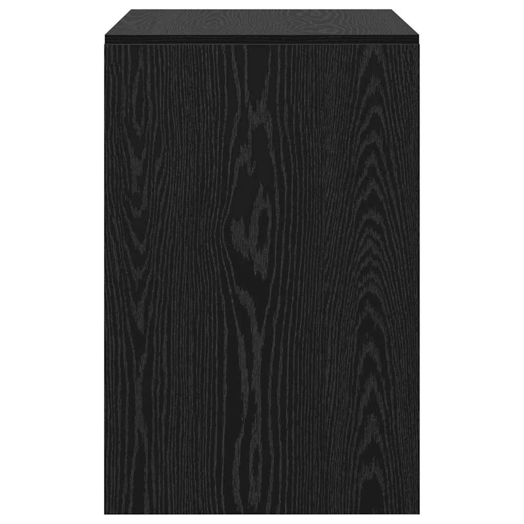 Desk Black Oak 90 x 50 x 76 cm