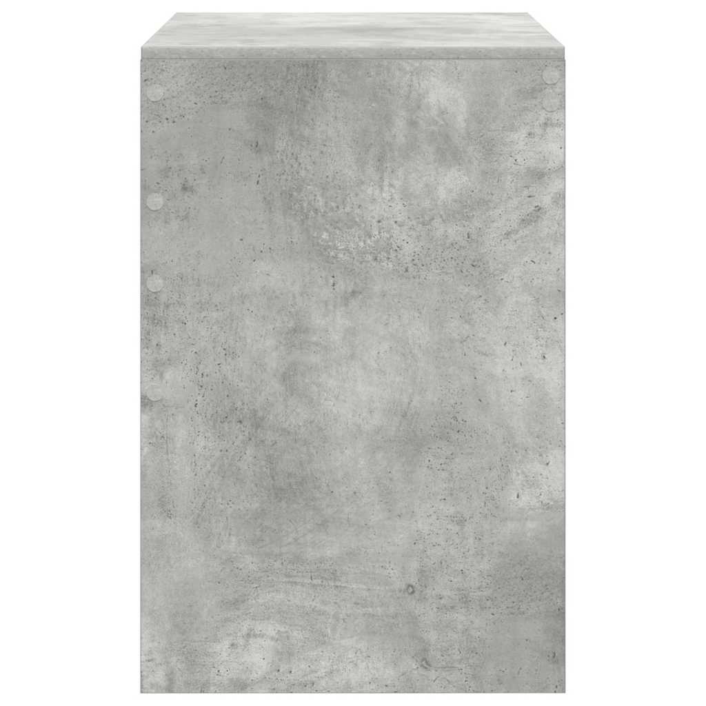 Desk Concrete Grey 90 x 50 x 76 cm