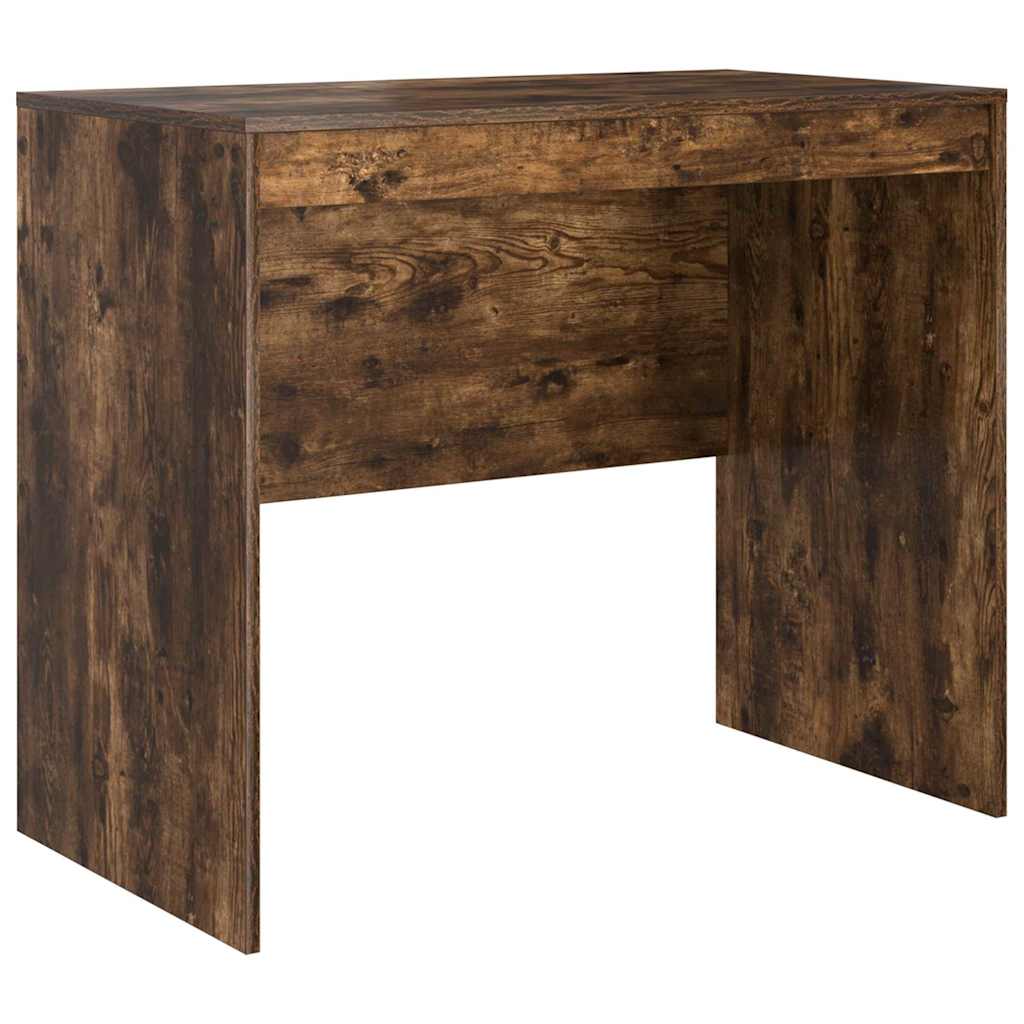 Desk Smoked Oak 90 x 50 x 76 cm