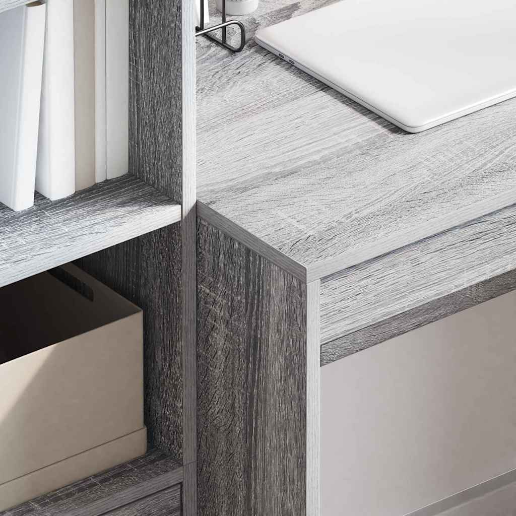 Desk Grey Sonoma 90 x 50 x 76 cm